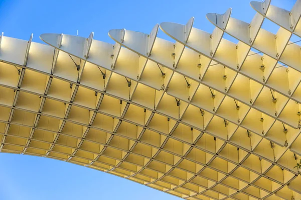 Metropol Parasol Officiellt Kallas Setas Sevilla Struktur Form Pergola Trä — Stockfoto
