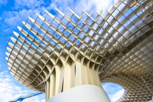 Der Metropol Sonnenschirm Offiziell Setas Sevilla Genannt Ist Eine Struktur — Stockfoto