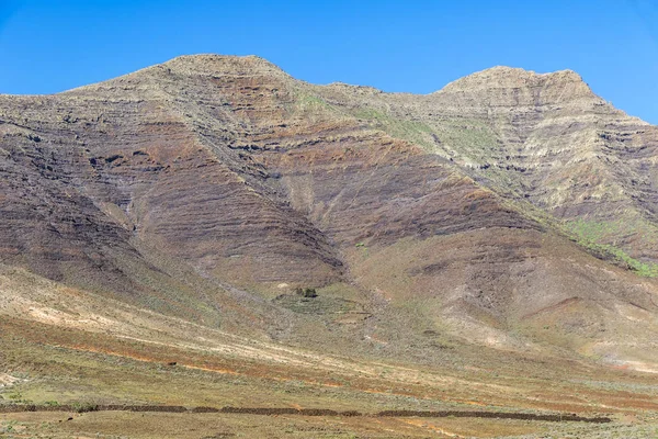 Gyalogtúra Félszigeten Jandia Fuerteventura Kanári Szigetek Spanyolország Hegyek Ezen Területen — Stock Fotó