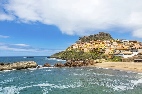 Malerischer Blick Auf Die Mittelalterliche Stadt Castelsardo Provinz Sassari Sardinien — Stockfoto