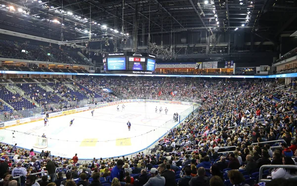 Berlin Niemcy Września 2017 Panoramiczny Widok Mercedes Benz Arena Berlinie — Zdjęcie stockowe