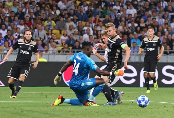 Kyiv Ukraine August 2018 Afc Ajax Verteidiger Und Torwart Andre — Stockfoto