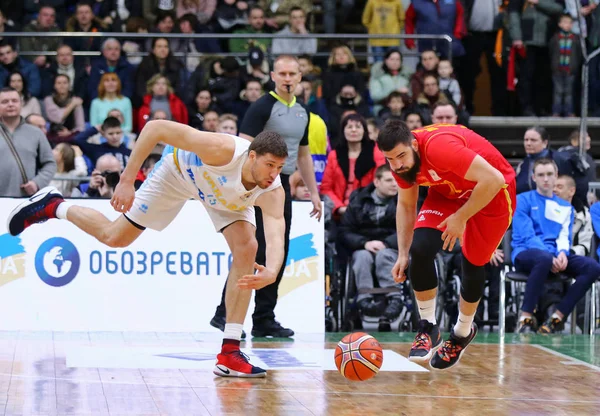 Kiev Oekraïne Februari 2019 Viacheslav Kravtsov Van Oekraïne Bojan Dubljevic — Stockfoto