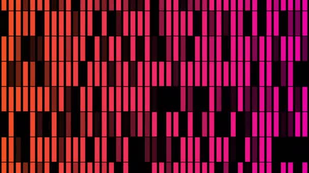 Fundo abstrato com animação de partículas cintilantes — Vídeo de Stock