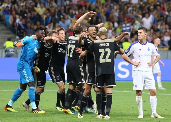 Ligue des champions de l'UEFA play-off : FC Dynamo Kiev v Ajax — Photo