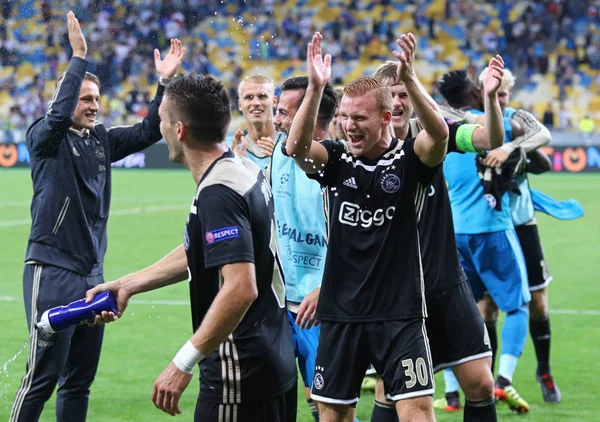 Play-off του UEFA Champions League: v Ντιναμό Κιέβου Ajax — Φωτογραφία Αρχείου