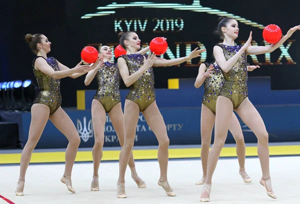 Gran Premio de gimnasia rítmica en Kiev, Ucrania —  Fotos de Stock