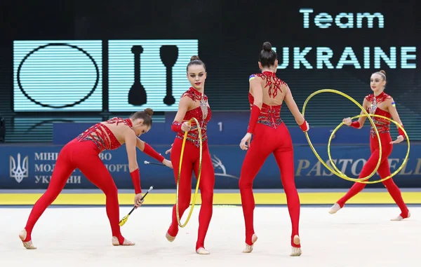 Rhythmic Gymnastics Grand Prix in Kyiv, Ukraine — Stock Photo, Image