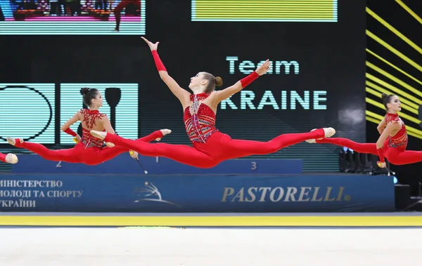 Gran Premio de gimnasia rítmica en Kiev, Ucrania —  Fotos de Stock