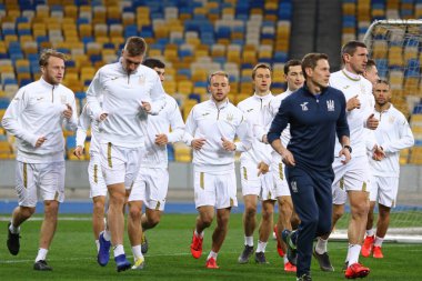 Kyiv, Ukra içinde Ukrayna Milli Futbol takımının antrenman