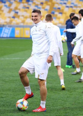 Kyiv, Ukra içinde Ukrayna Milli Futbol takımının antrenman