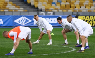 Kyiv, Ukra içinde Ukrayna Milli Futbol takımının antrenman