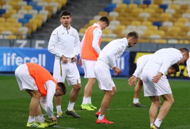 Kyiv, Ukra içinde Ukrayna Milli Futbol takımının antrenman