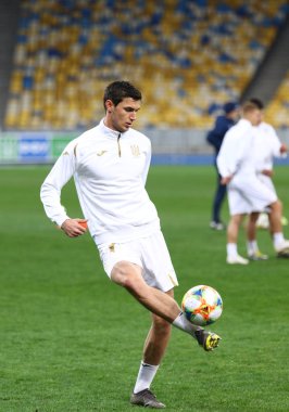 Kyiv, Ukra içinde Ukrayna Milli Futbol takımının antrenman