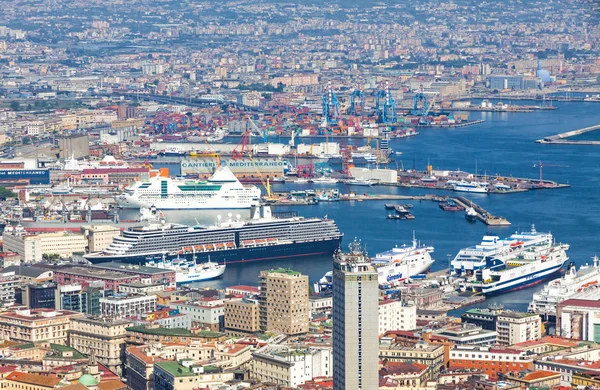 Sea Port of Naples, Italy — Stock Photo, Image