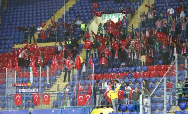 FIFA Dünya Kupası 2018 oyun Ukrayna Kharkiv Türkiye v