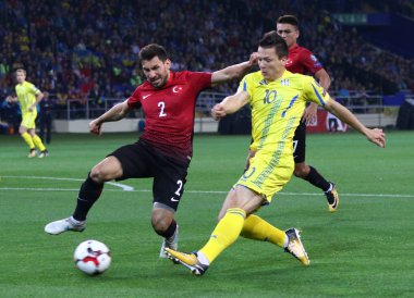 FIFA Dünya Kupası 2018 oyun Ukrayna Kharkiv Türkiye v