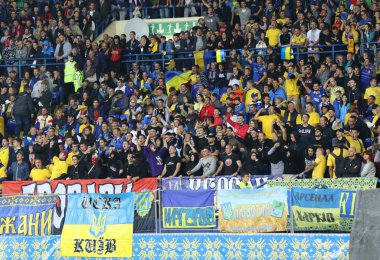 FIFA Dünya Kupası 2018 oyun Ukrayna Kharkiv Türkiye v