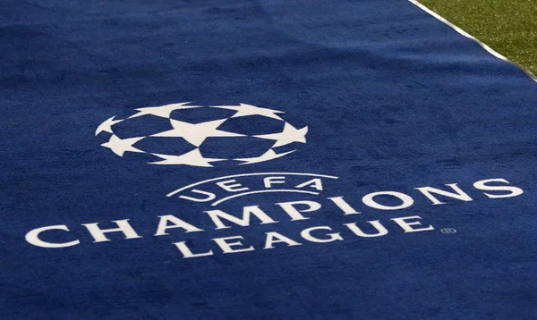 Logo der Uefa Champions League — Stockfoto