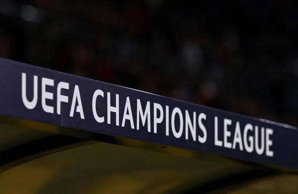 Logotipo da UEFA Champions League — Fotografia de Stock