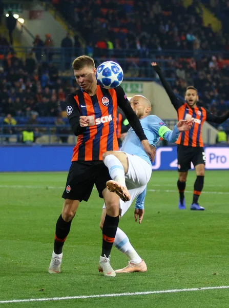 Liga Campionilor UEFA: Shakhtar Donetsk v Man City — Fotografie, imagine de stoc