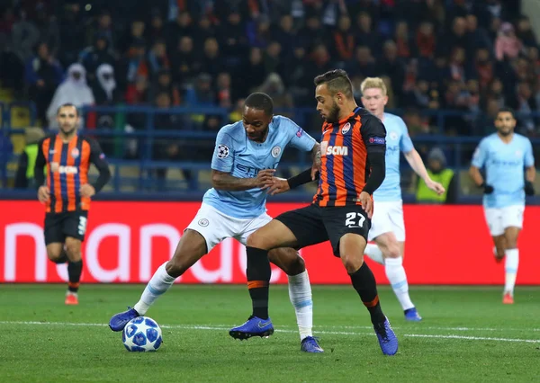 Liga Campionilor UEFA: Shakhtar Donetsk v Man City — Fotografie, imagine de stoc