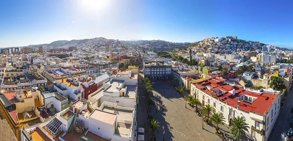 Vista panoramica sulla città di Las Palmas de Gran Canaria, Canarie, Spagna — Foto Stock