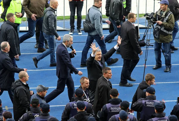 Oekraïens presidentieel debat in Kiev — Stockfoto