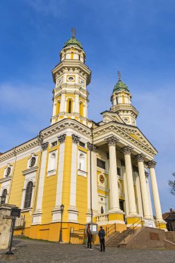 Uzhhorod şehrindeki Yunan Katolik Katedrali, Ukrayna