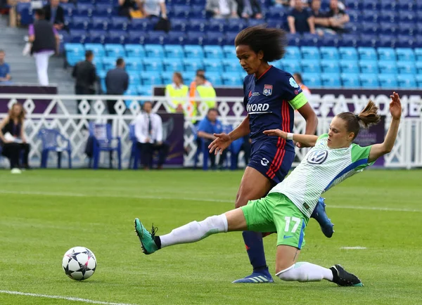 UEFA Women's Champions League finale 2018 Wolfsburg v Lyon — Stockfoto