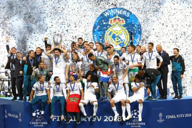 Real Madrid - 2018 Uefa Şampiyonlar Ligi şampiyonu