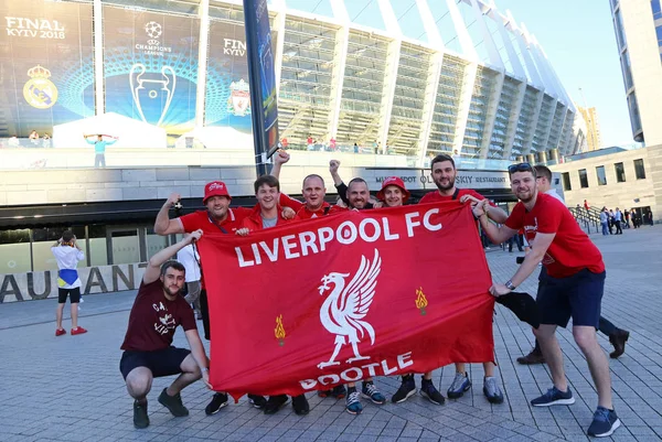 UEFA Champions League Final 2018 Real Madryt v Liverpool — Zdjęcie stockowe