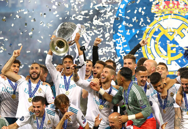 Real Madrid - the winner of UEFA Champions League 2018