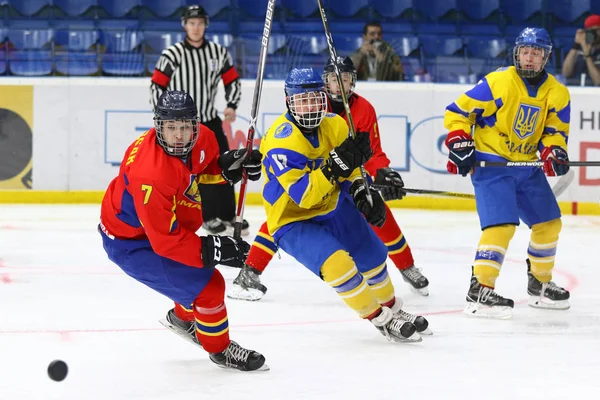 IIHF 2018 Campeonato Mundial de Hockey sobre Hielo U18 Div 1B — Foto de Stock