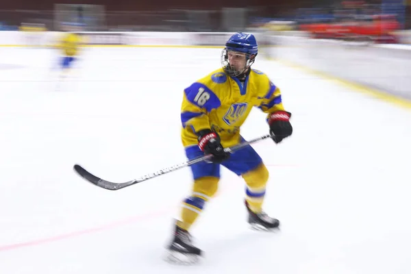 IIHF 2018 χόκεϊ επί πάγου U18 παγκόσμιο πρωτάθλημα Κιρ 1β — Φωτογραφία Αρχείου