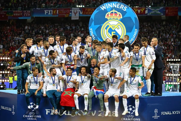 UEFA Champions League Final 2018 Real Madrid v Liverpool — Stock Photo, Image