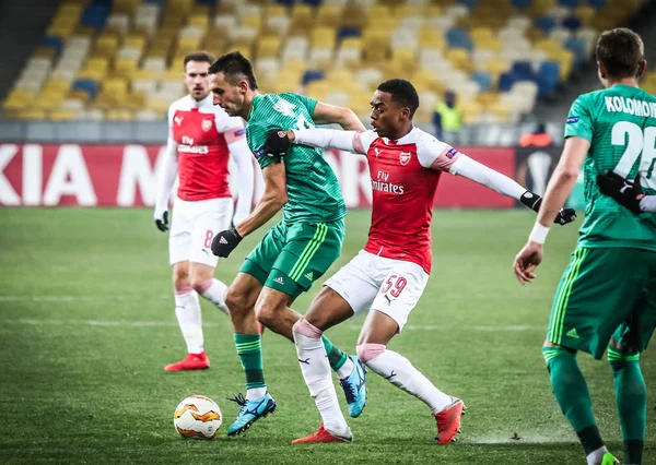 UEFA Europa League juego Vorskla Poltava v Arsenal —  Fotos de Stock