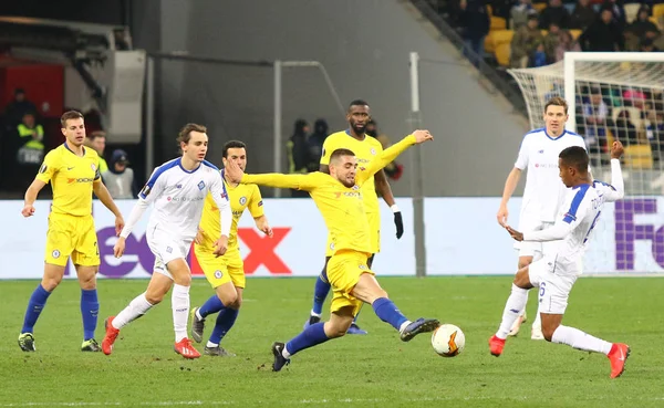 UEFA Europa League: Dynamo Kyiv v Chelsea — Stock Photo, Image