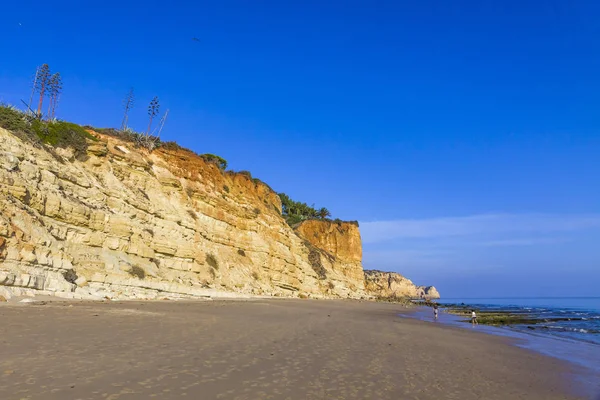 Praia do Porto de MOS Beach в Лагос, Алгарве, Португалія — стокове фото