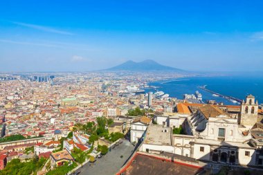 Napoli şehri, Vezüv Yanardağı ve Napoli Körfezi, İtalya