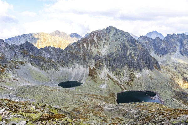 Hiking in High Tatras Mountains (Vysoke Tatry), Slovakia — Stok Foto