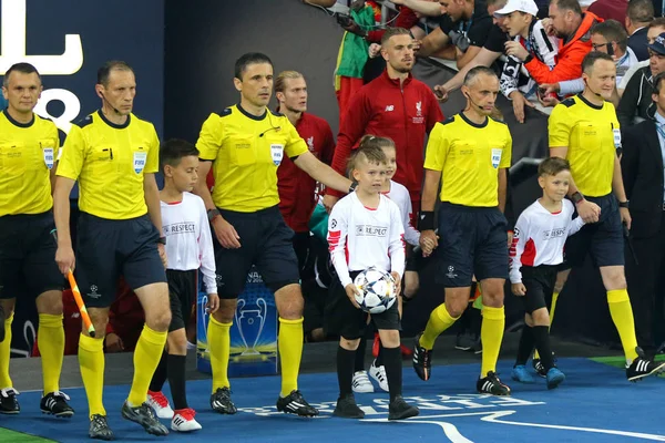 Finał Ligi Mistrzów UEFA 2018 w Kijowie, Ukraina — Zdjęcie stockowe