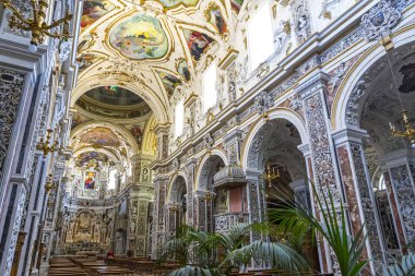 Gesu Kilisesi (Chiesa del Gesu) Palermo, Sicilya, İtalya