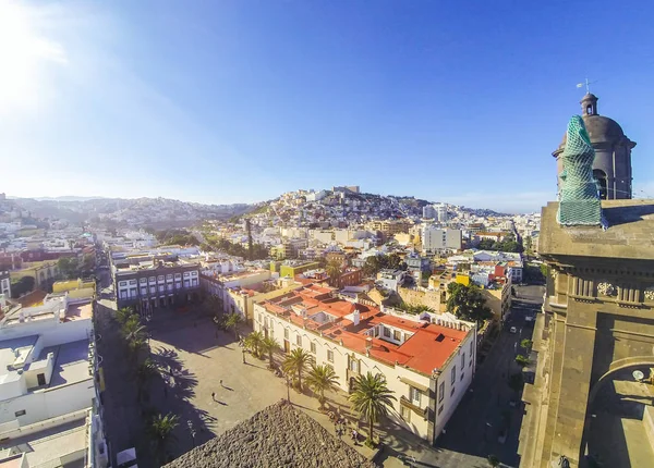 Vista panorámica de la ciudad de Las Palmas de Gran Canaria, Canarias, España —  Fotos de Stock