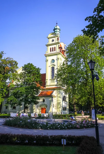 波兰索波特的救主教会 — 图库照片