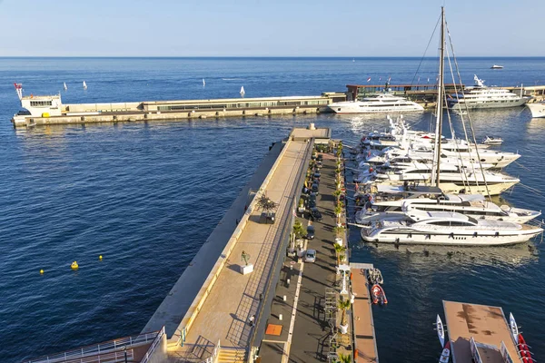 Yacht Club de Monaco Marina, Mónaco — Foto de Stock