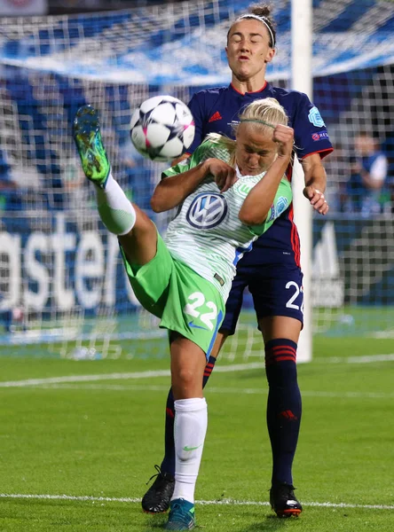 Final da Liga dos Campeões Femininos da UEFA 2018 Wolfsburg / Lyon — Fotografia de Stock