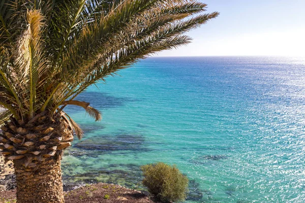 Playa Morro Jable, Isla de Fuerteventura, Islas Canarias, España — Foto de Stock