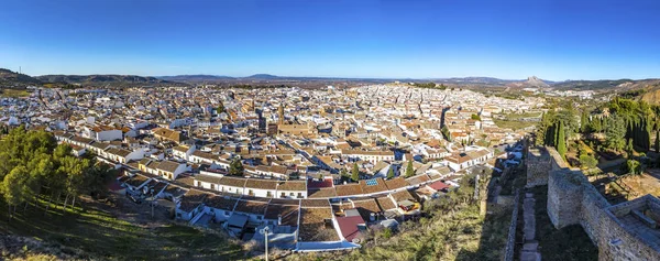 Panoráma Antequera város, Malaga tartomány, Andalúzia, — Stock Fotó