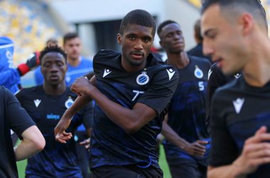 Uefa Şampiyonlar Ligi Dinamo Kiev v Club Brugge. Maç öncesi tren